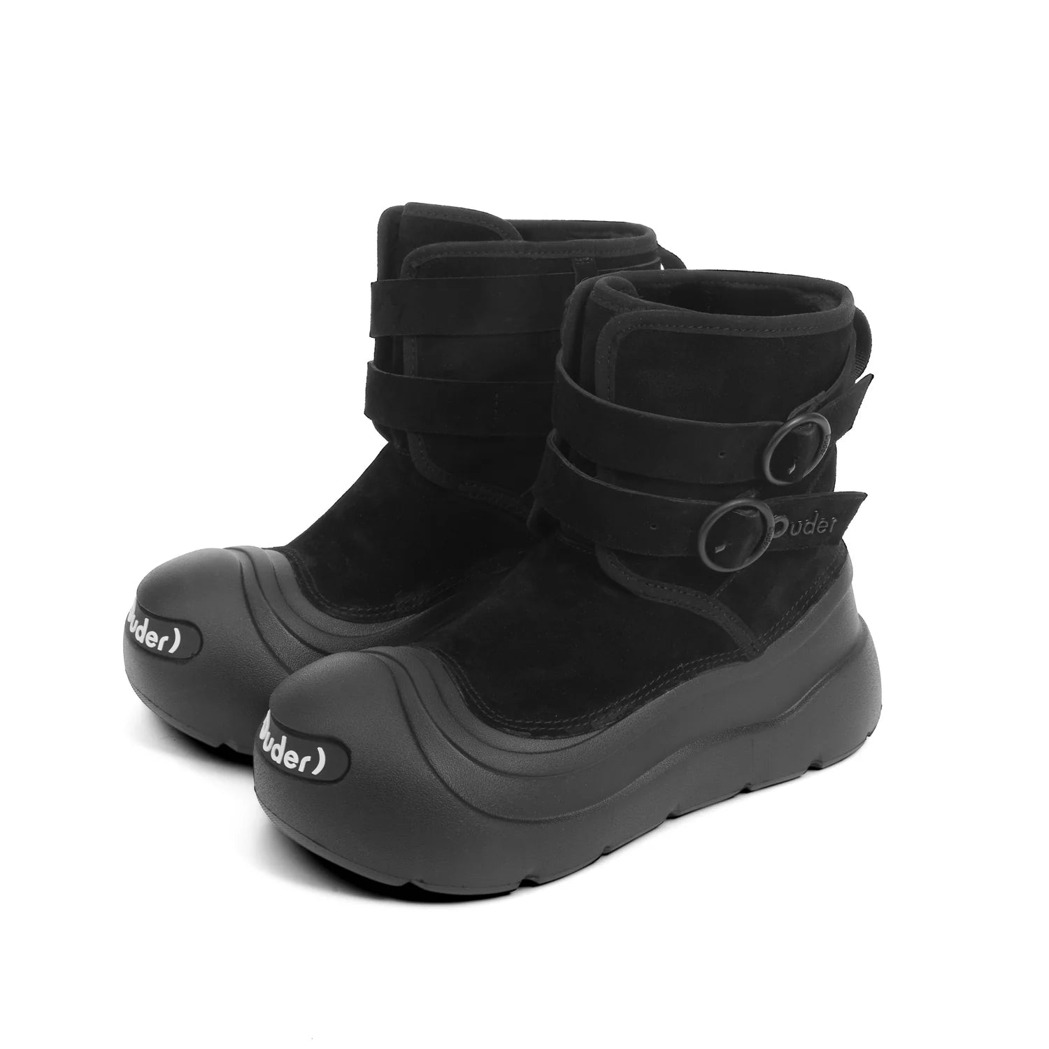 OUDER Waterproof Snow Boots - Black - Ouder